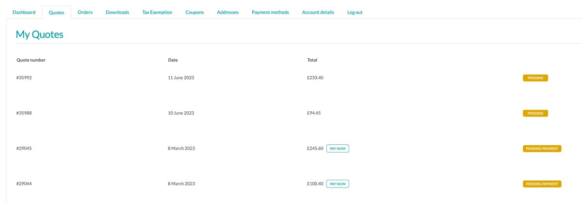 How to order - My Quotes illustration