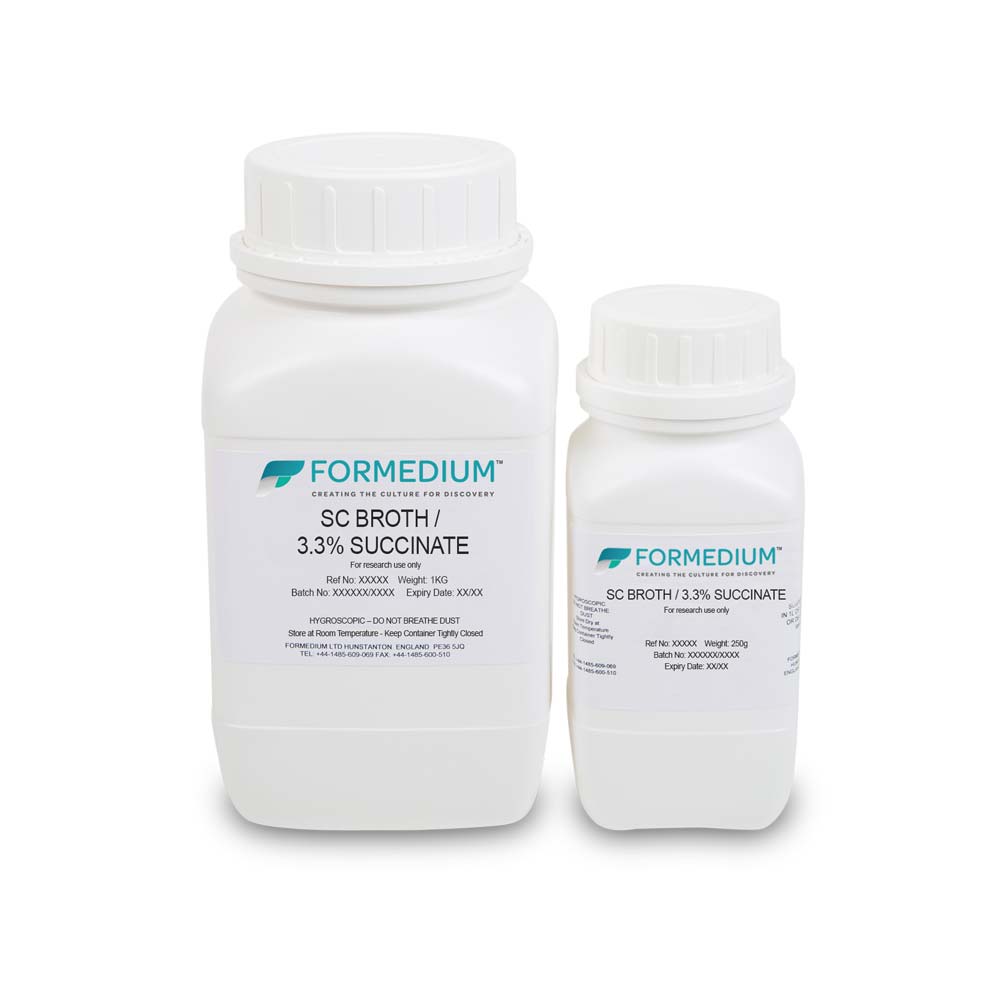 SC Broth / 3.3% Succinate